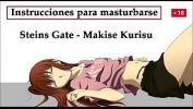 คลิปโป๊ ออนไลน์ Instrucciones para masturbarse con Makise del anime Steins Gate comma ella quiere tu semen para su laboratorio period Mp4 ฟรี