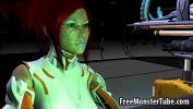 คลังสินค้า คลิปโป๊ 3D redhead sucks cock and gets fucked by an alien 2021